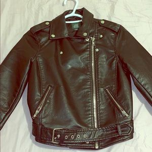 Sexy Black Leather Jacker For Sale